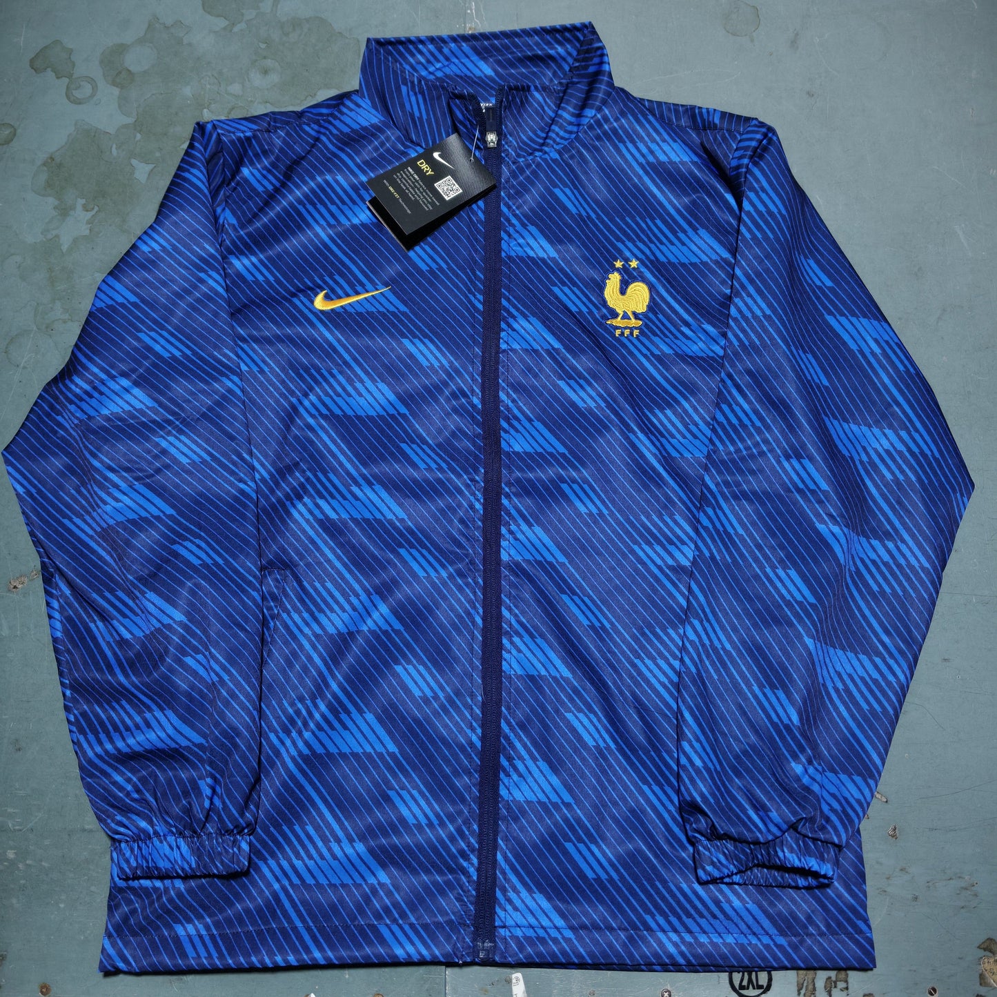 2026 Windbreaker Jacket - Blue - back product view