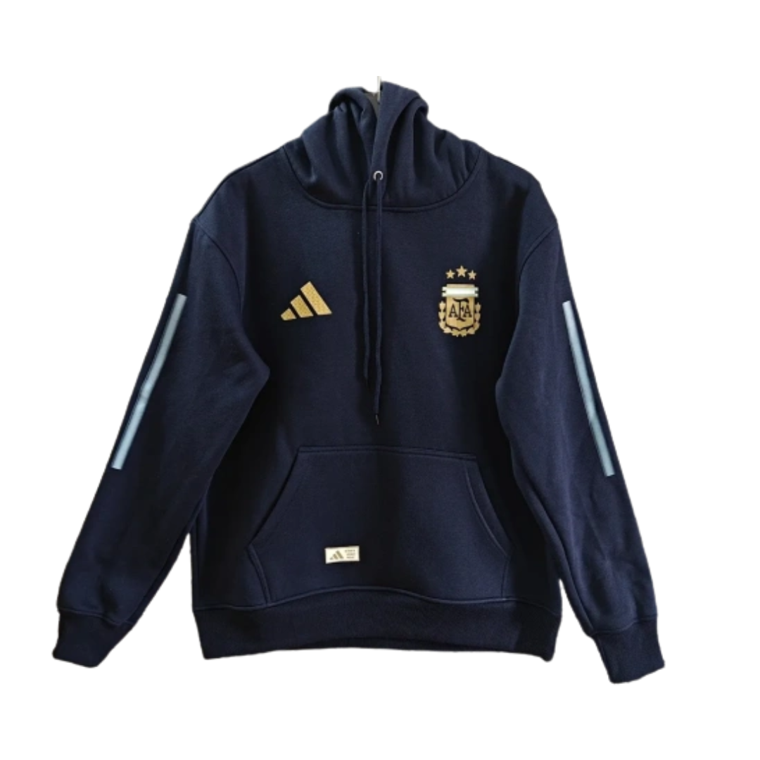 2026/27 Team Hoodie - Dark Blue/Light Blue - front product view