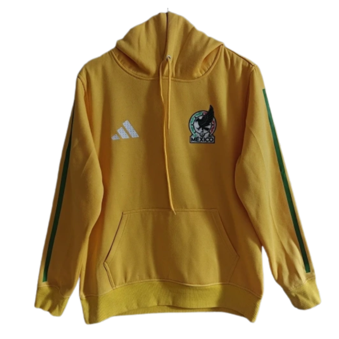 2026/27 Team Hoodie - Yellow/Green - front product view