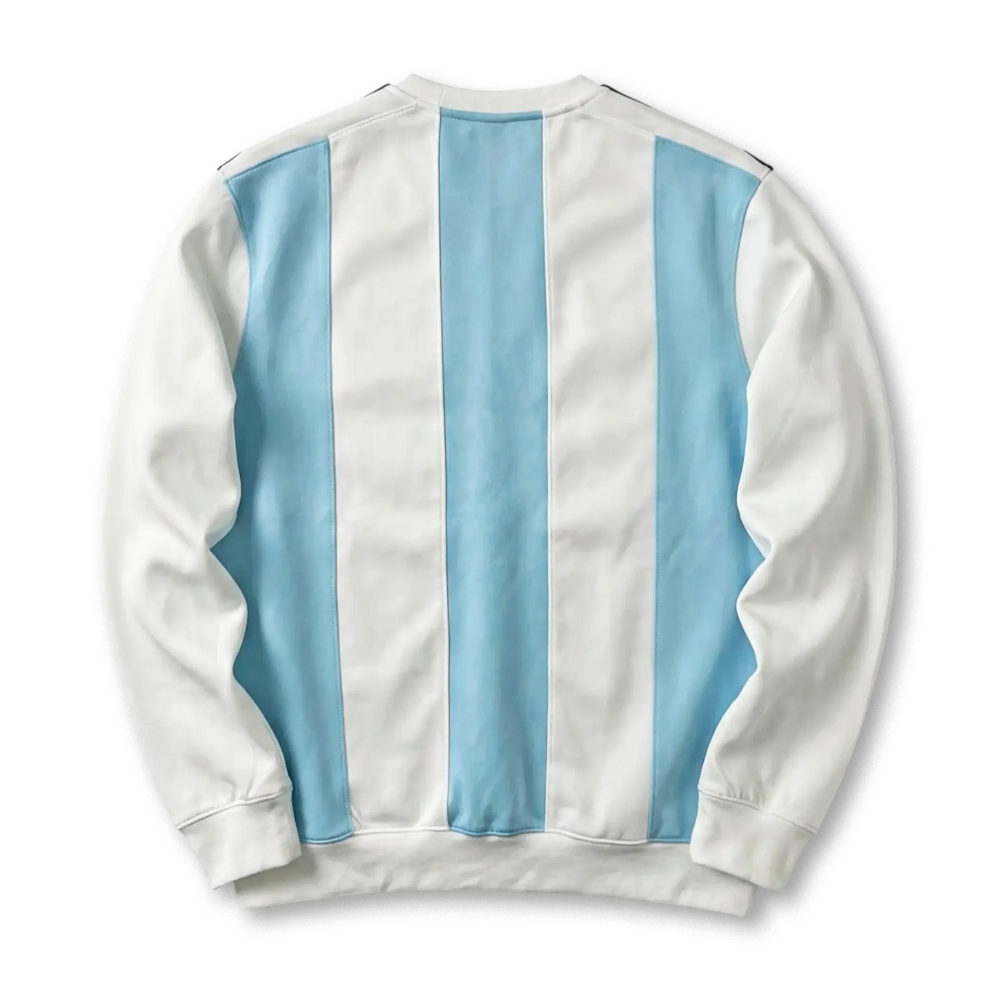 2026 Hoodie - White/Light Blue - back product view