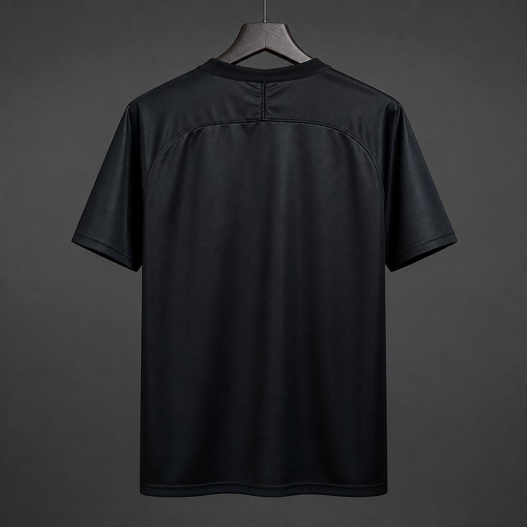 Retro Pre-Match Training - Black - back product view