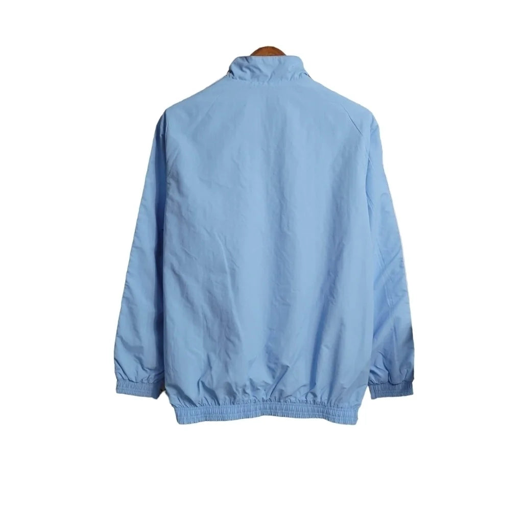 2026 Windbreaker Jacket - Light Blue/White - back product view