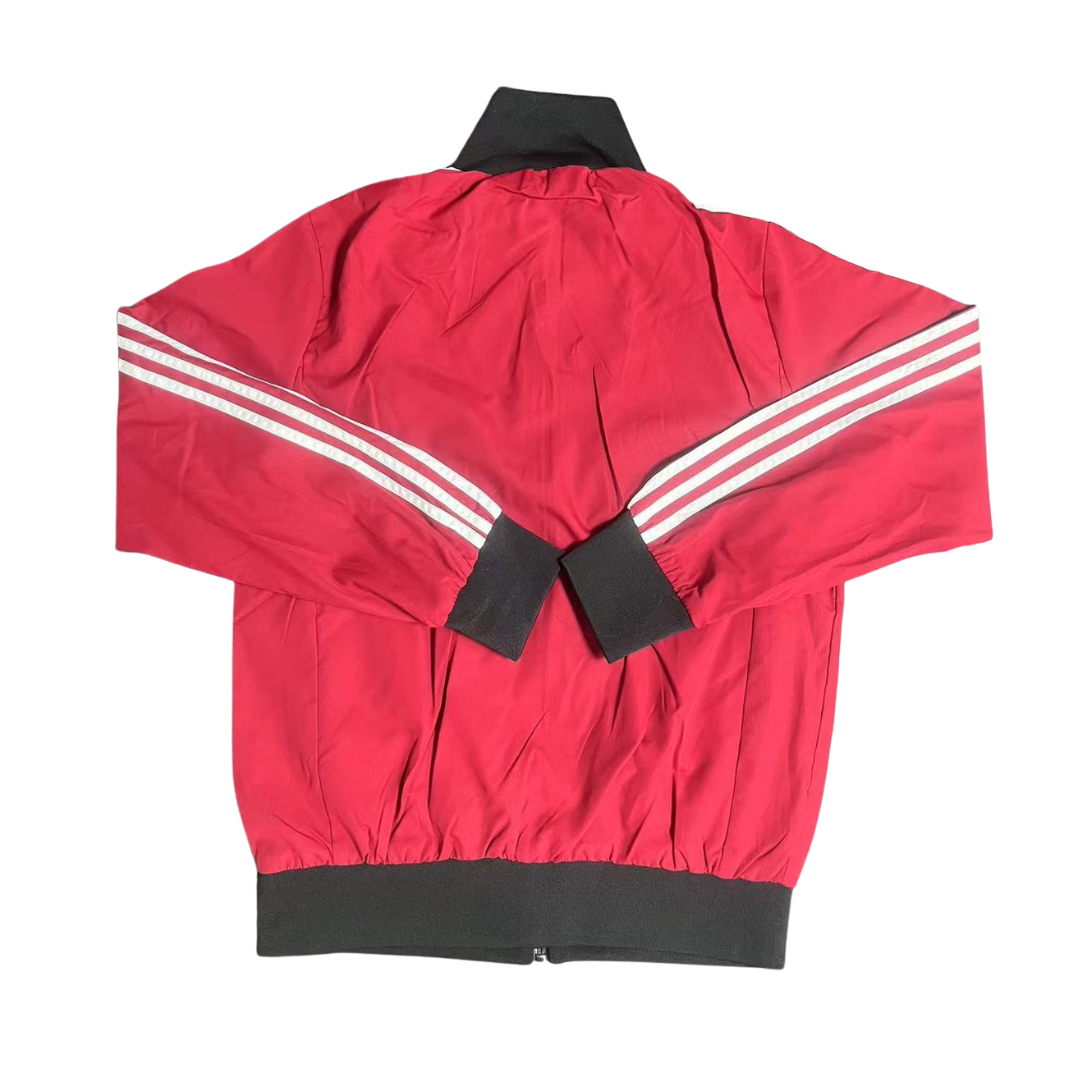 Windbreaker Jacket - Red/Black - back product view