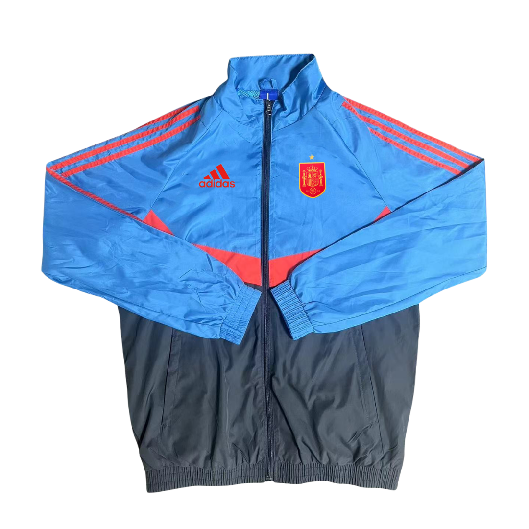 Windbreaker Jacket - Blue - front product view