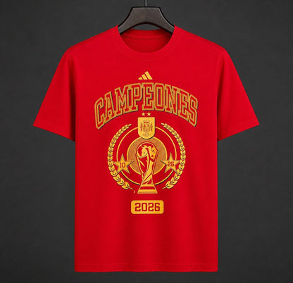 2026 World Cup Champion T-Shirt - Red - front product view