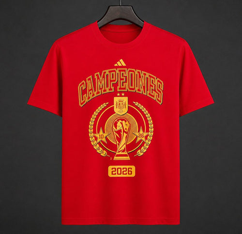 2026 World Cup Champion T-Shirt - Red - front product view