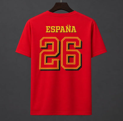 2026 World Cup Champion T-Shirt - Red - back product view