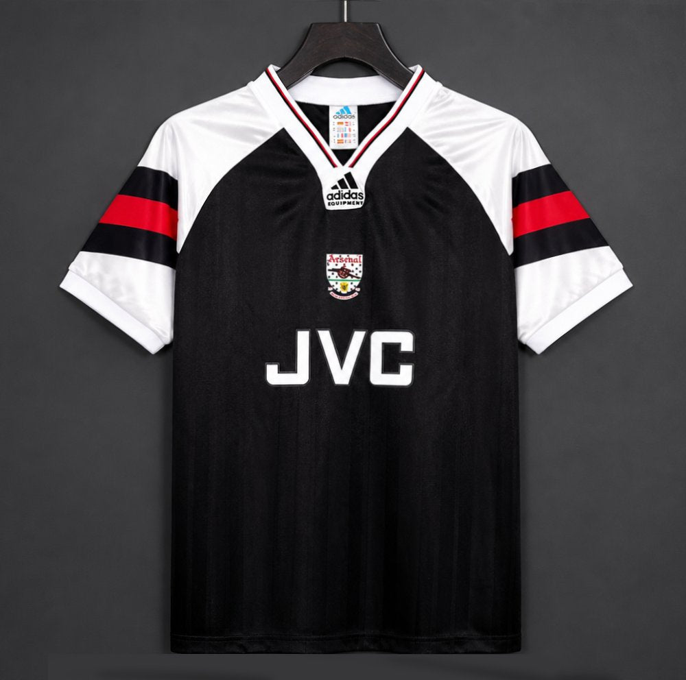 1992/94 Home Retro Shirt - Black - front product view