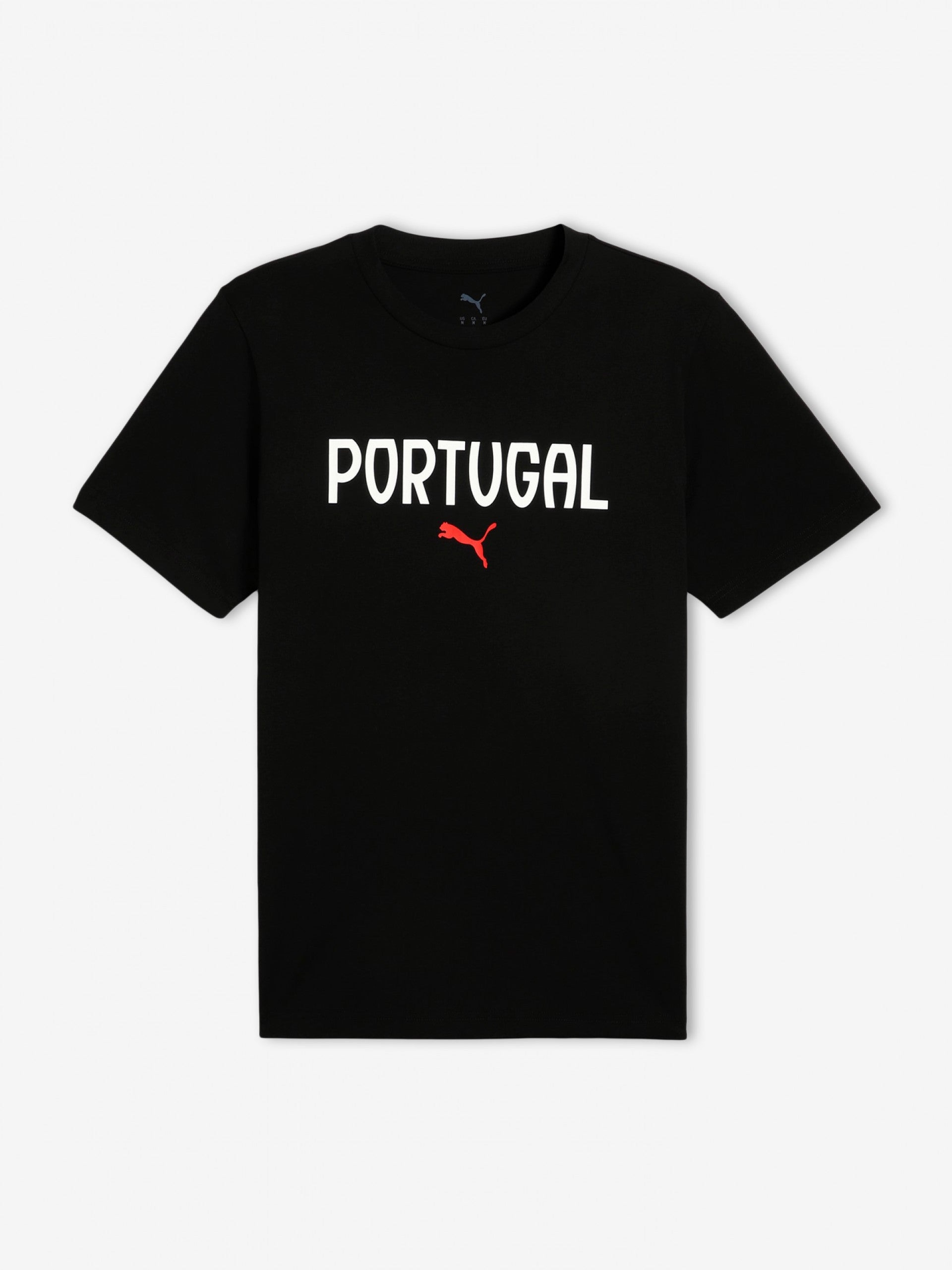 2026 Casuals T-Shirt - Black front view football supporters