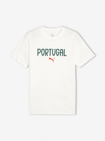 2026 Casuals T-Shirt - White front view football supporters