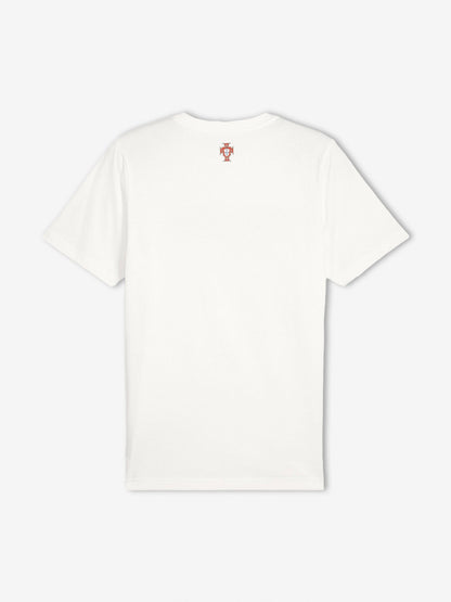 2026 Casuals T-Shirt - White product detail view 3 football supporters
