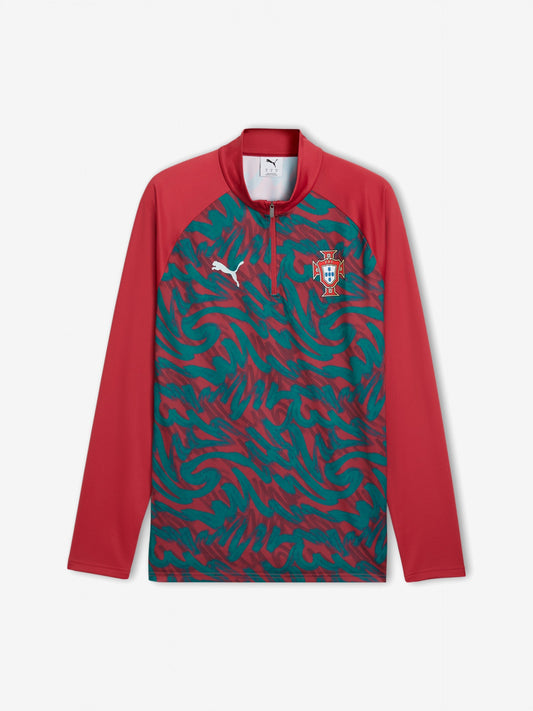 2026 Training Jacket - Red front view football supporters