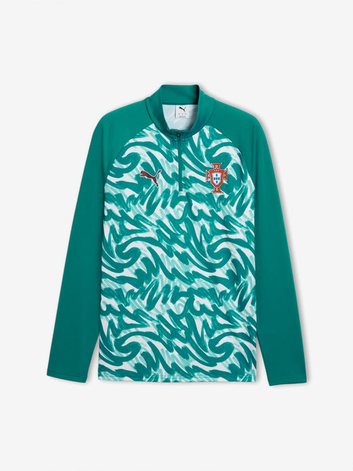2026 Training Jacket - Green front view football supporters