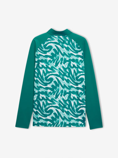 2026 Training Jacket - Green back view football supporters