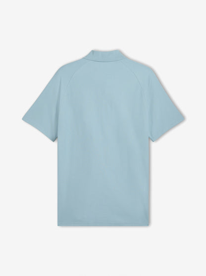 2026 Polo Shirt - Blue product detail view 3 football supporters