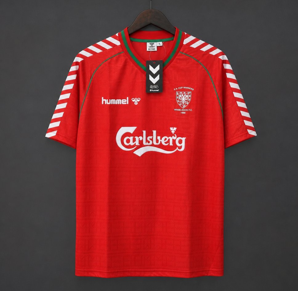 1988/89 Away 'FA Cup' Retro Shirt - front product view