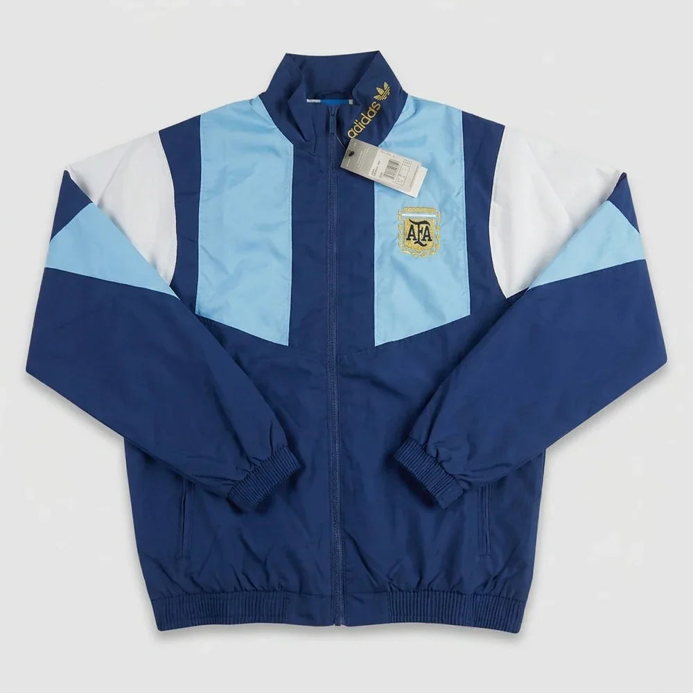 2026 Windbreaker Jacket - Dark Blue/White - front product view