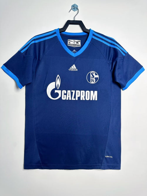 Schalke 10/11 away retro football shirt