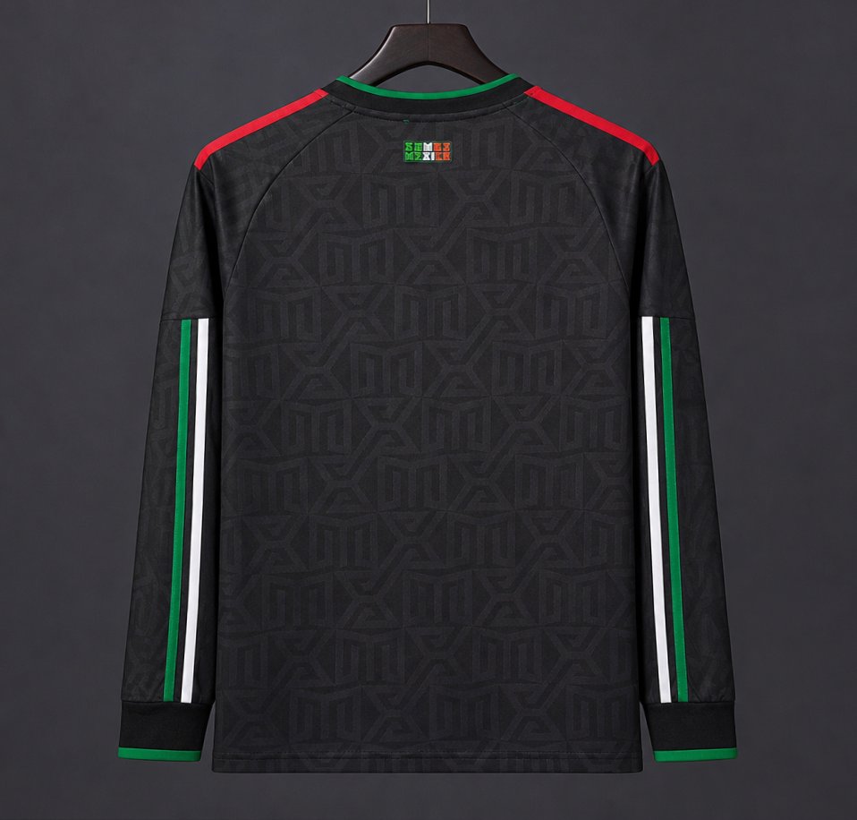 2026 Third Long Sleeve Jersey - Black - back product view
