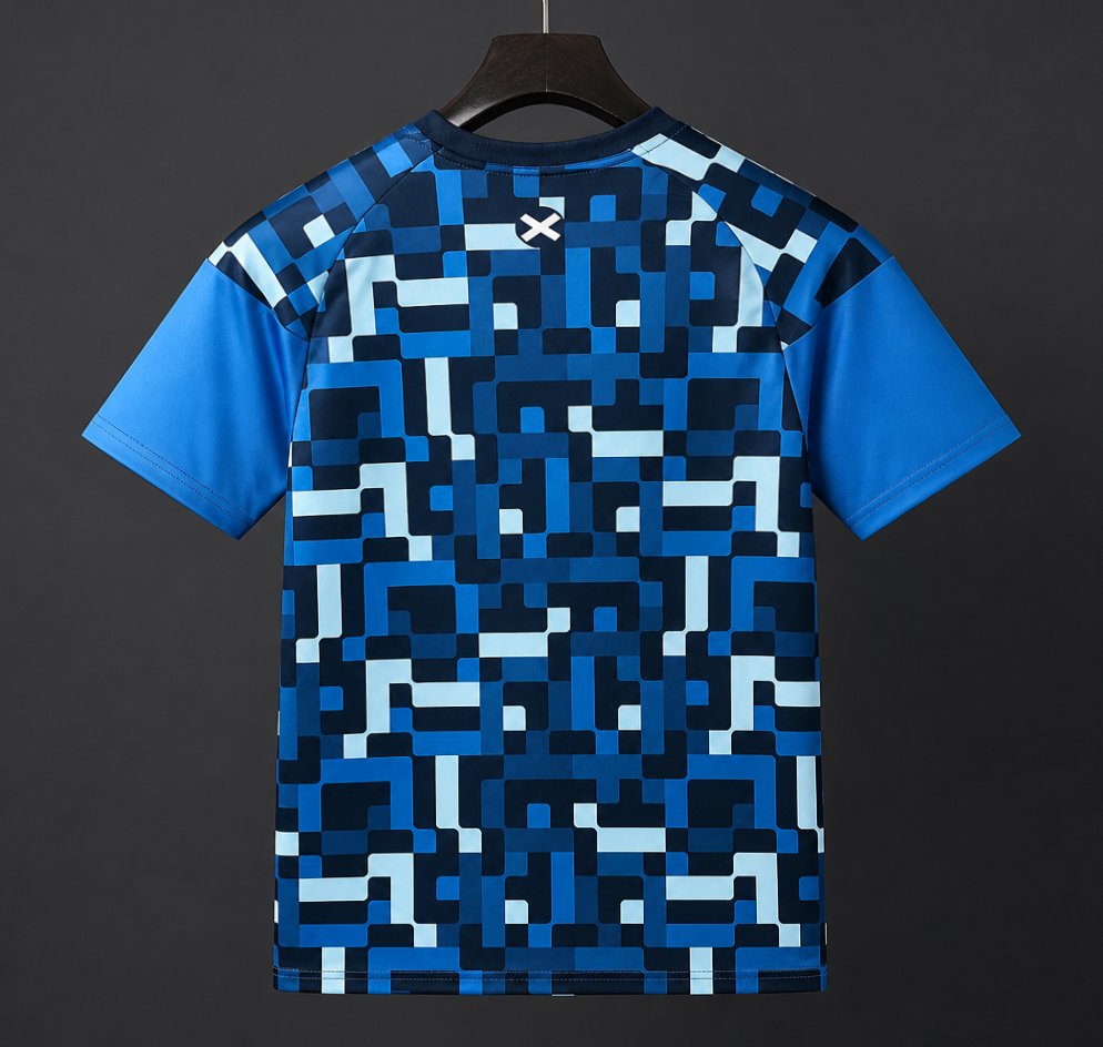 2026 Pre-Match Jersey - Blue - back product view