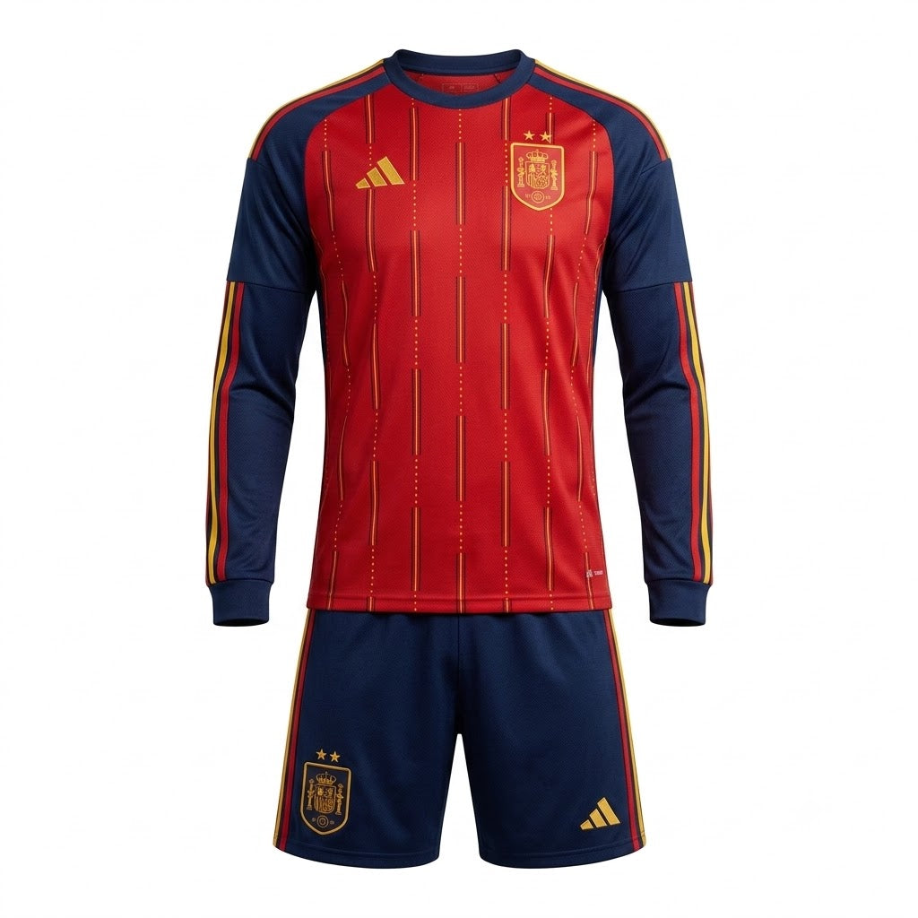 The 2026 Children's Home Long Sleeve Set is made for young fans who want to show their support with comfort, energy, and match-day style