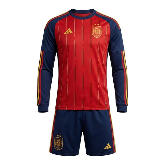 The 2026 Children's Home Long Sleeve Set is made for young fans who want to show their support with comfort, energy, and match-day style