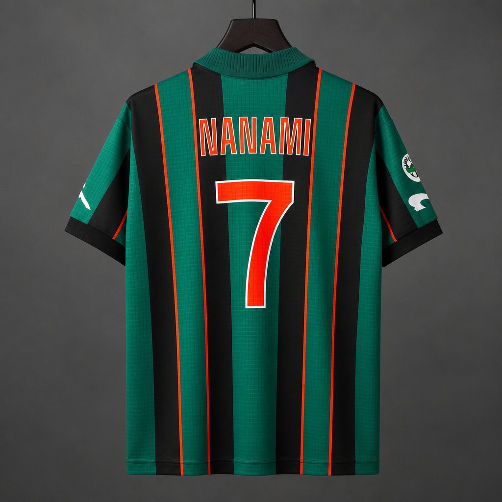 1999/00 Home Retro Shirt - NANAMI #7 - back product view