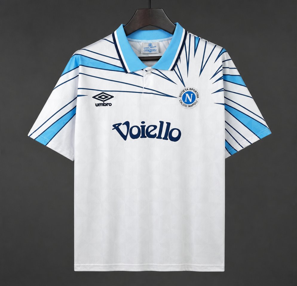 1990/91 Away Retro Shirt - front product view