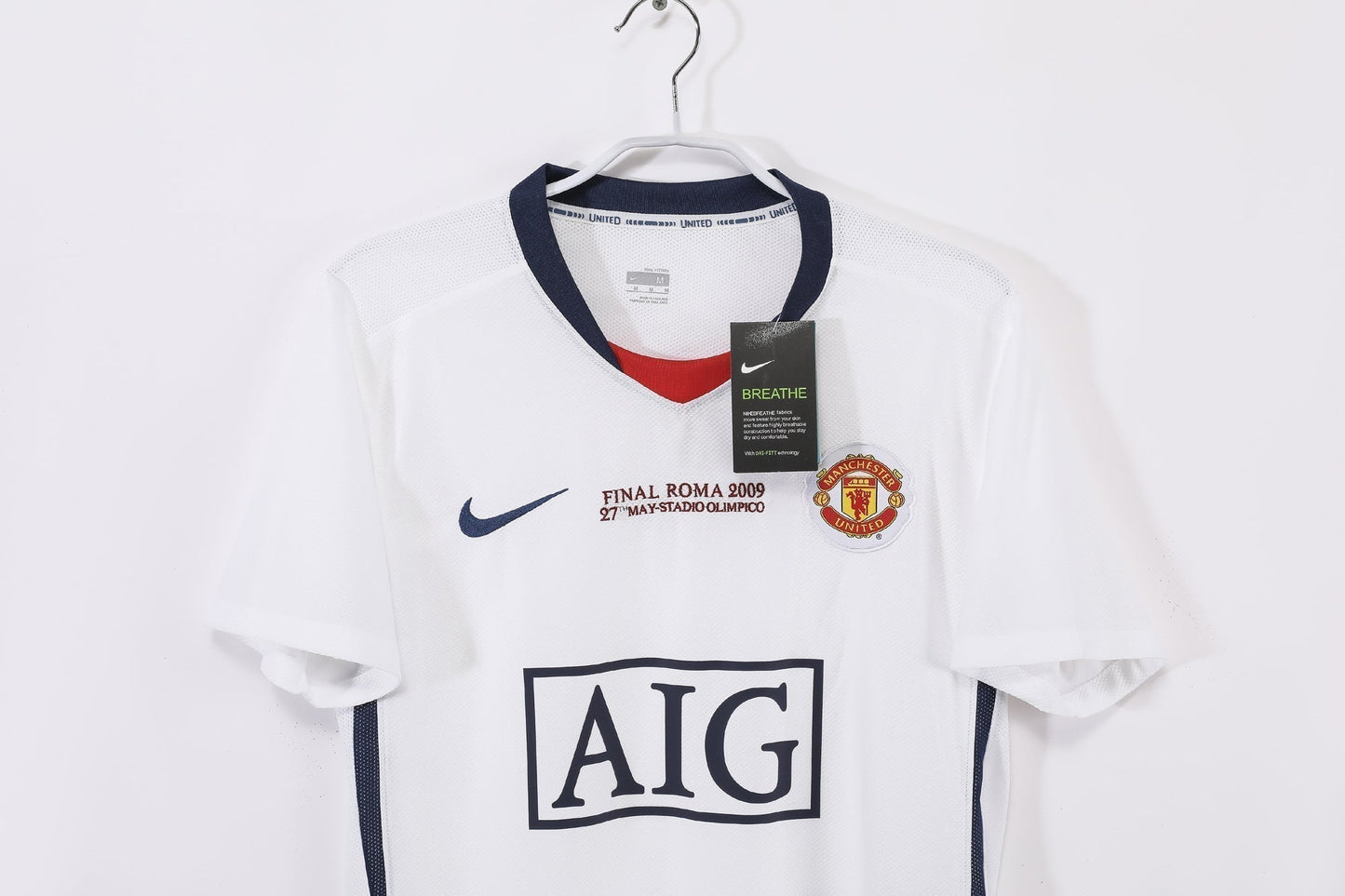 08/09 away retro football shirt