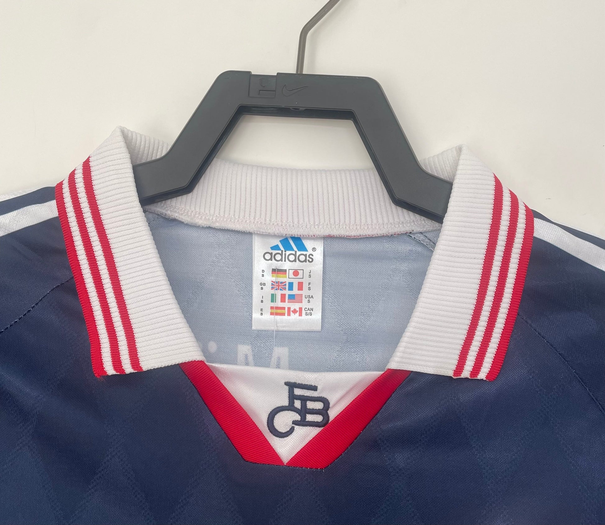 97/99 home retro football shirt
