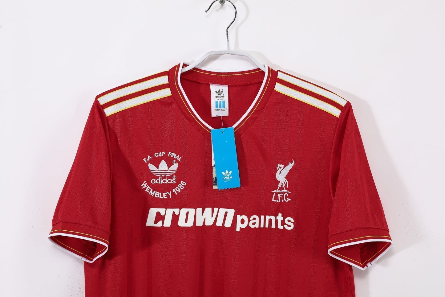 86/87 home retro football shirt