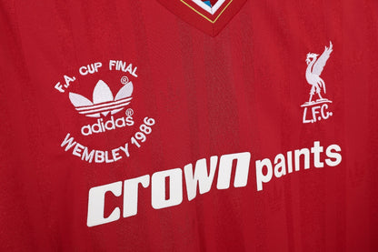 86/87 home retro football shirt