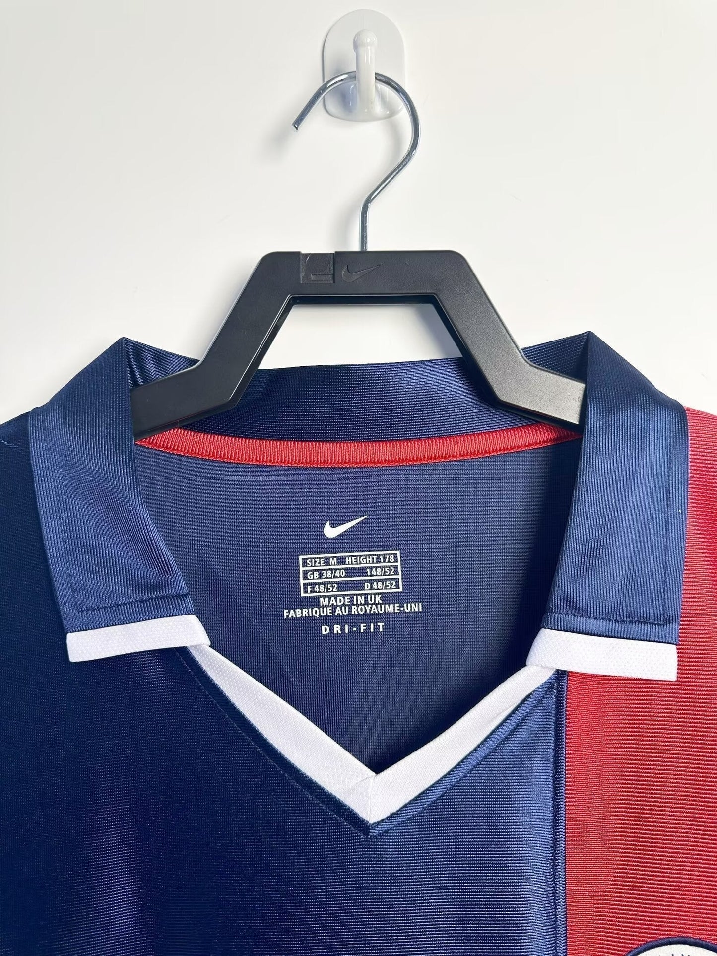 01/02 home retro football shirt