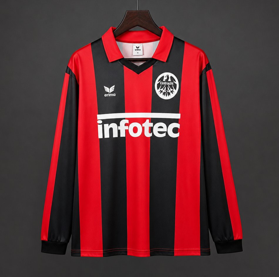 1988/89 Home Retro Shirt - Long Sleeve - front product view