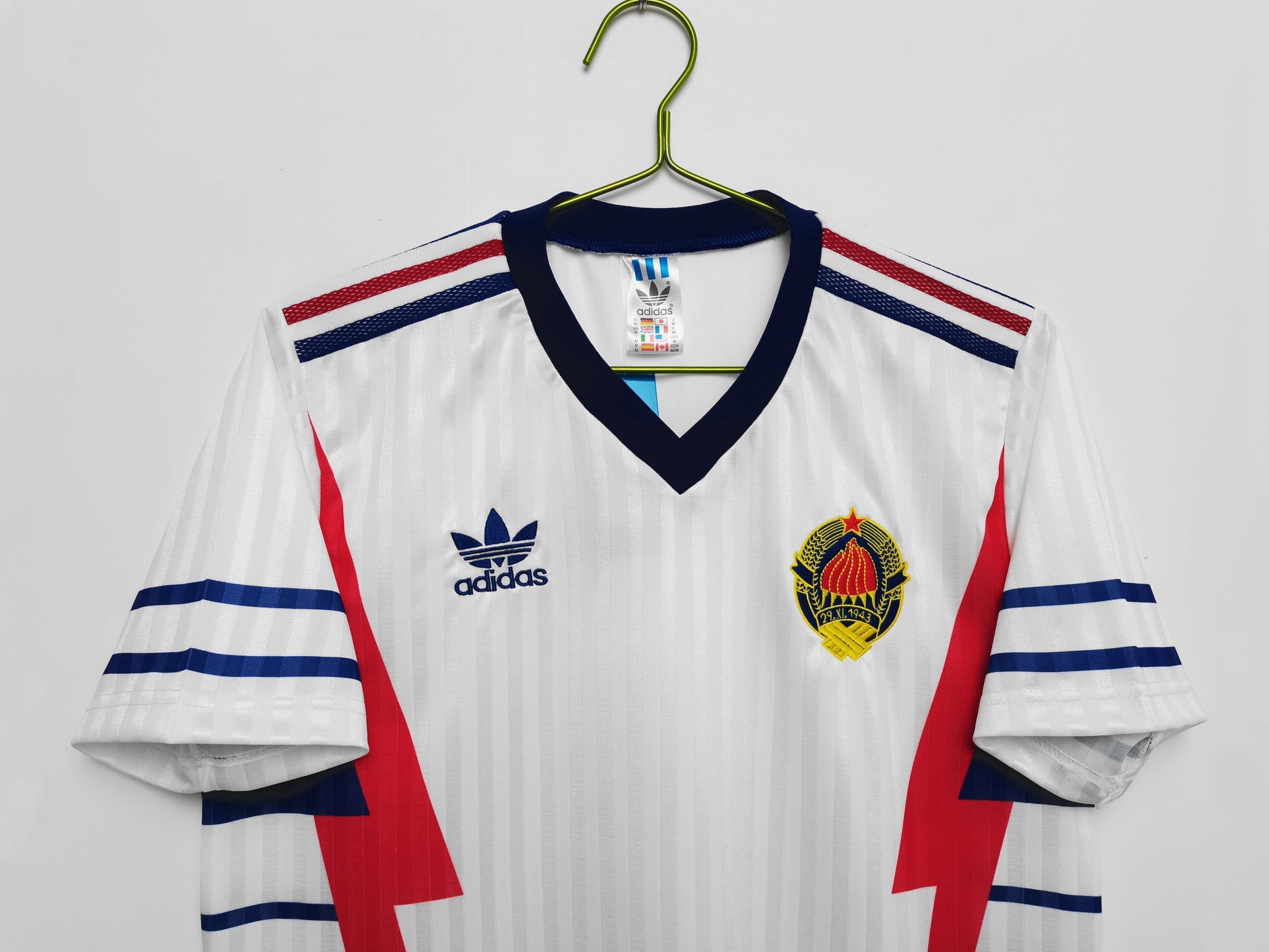 1990 away retro football shirt