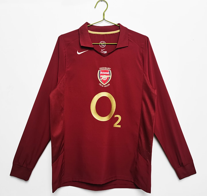 05/06 home retro football shirt