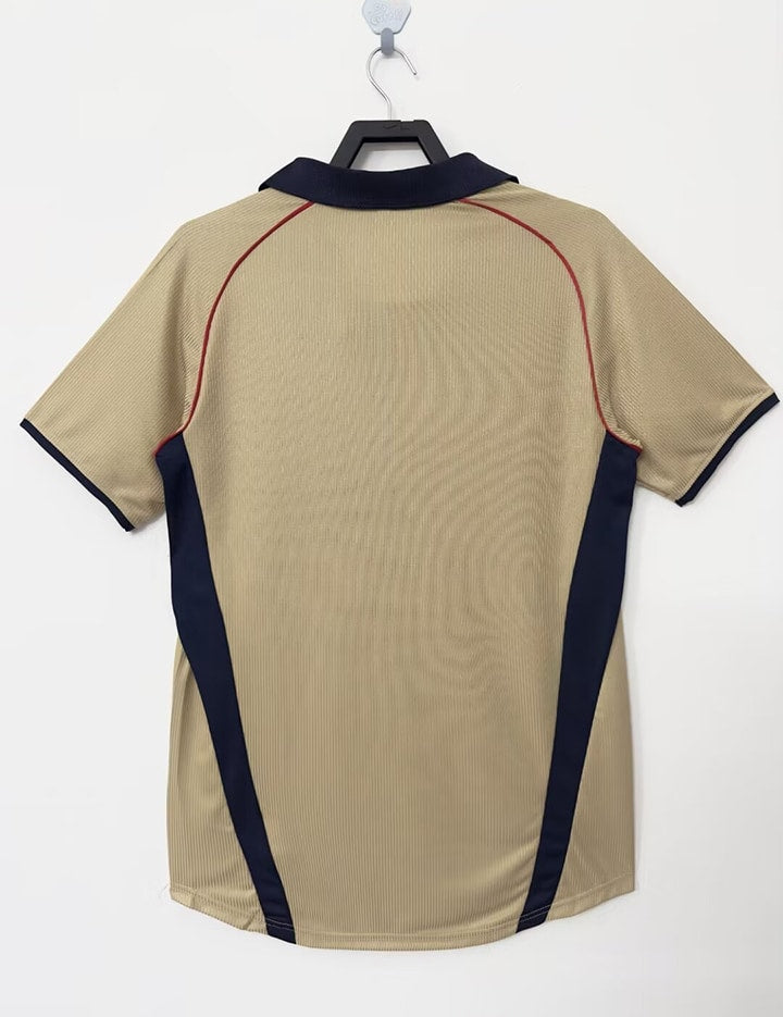 2001/02 away retro football shirt
