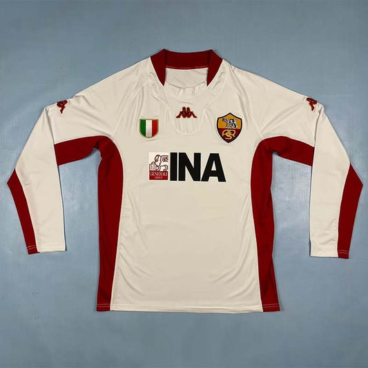 01/02 away retro football shirt