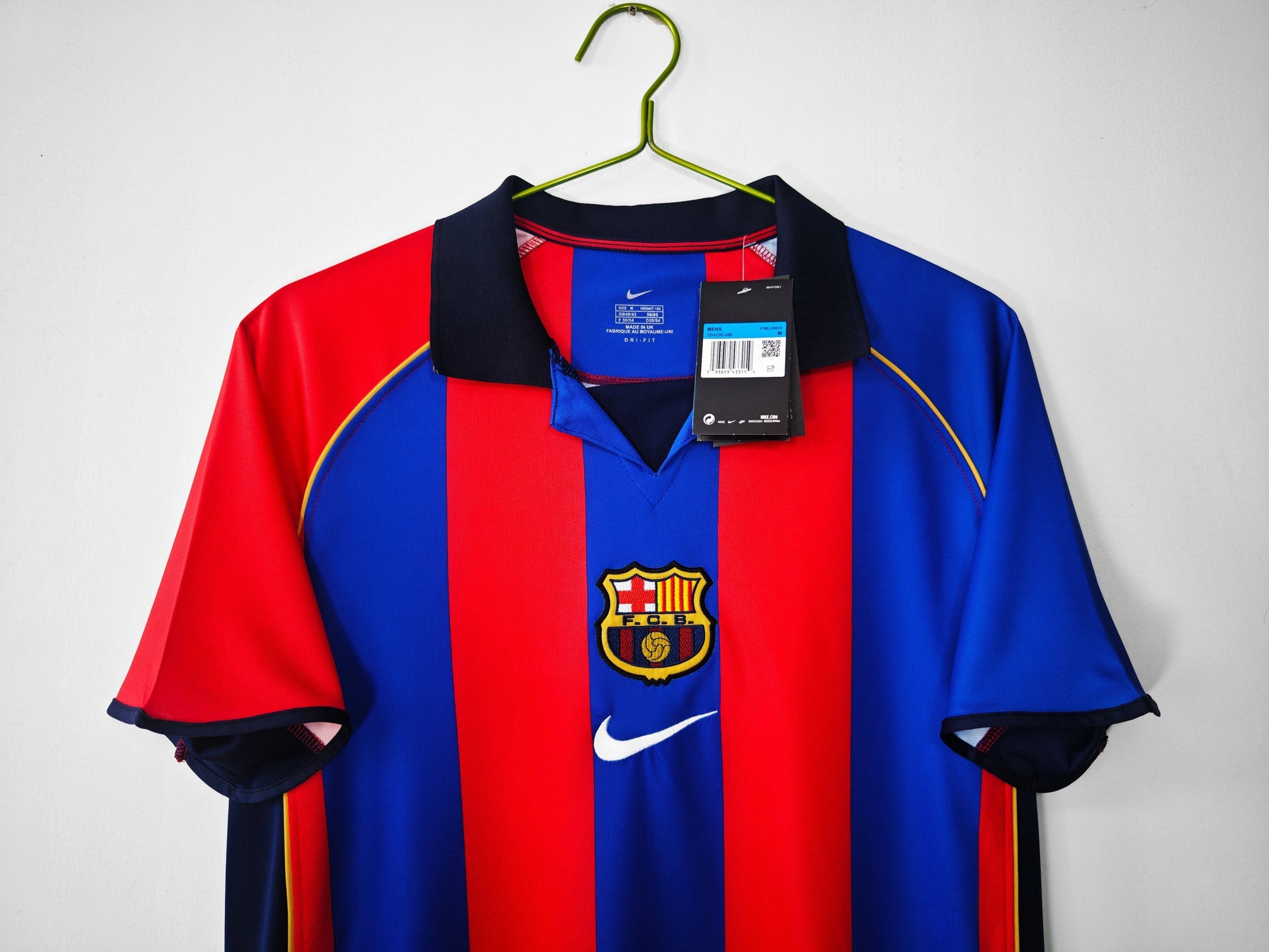01/02 home retro football shirt