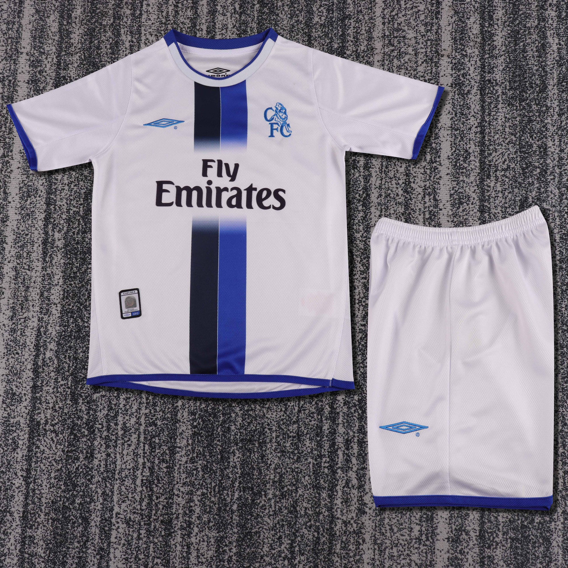 03/04 children's away football jersey