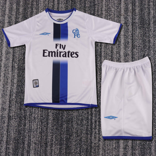 03/04 children's away football jersey
