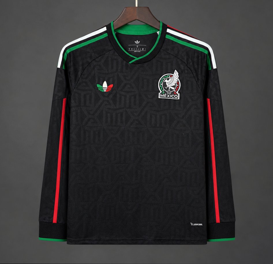 2026 Third Long Sleeve Jersey - Black - front product view