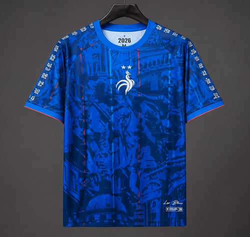 2026 Heritage Jersey - Blue/Blue Navy - front product view