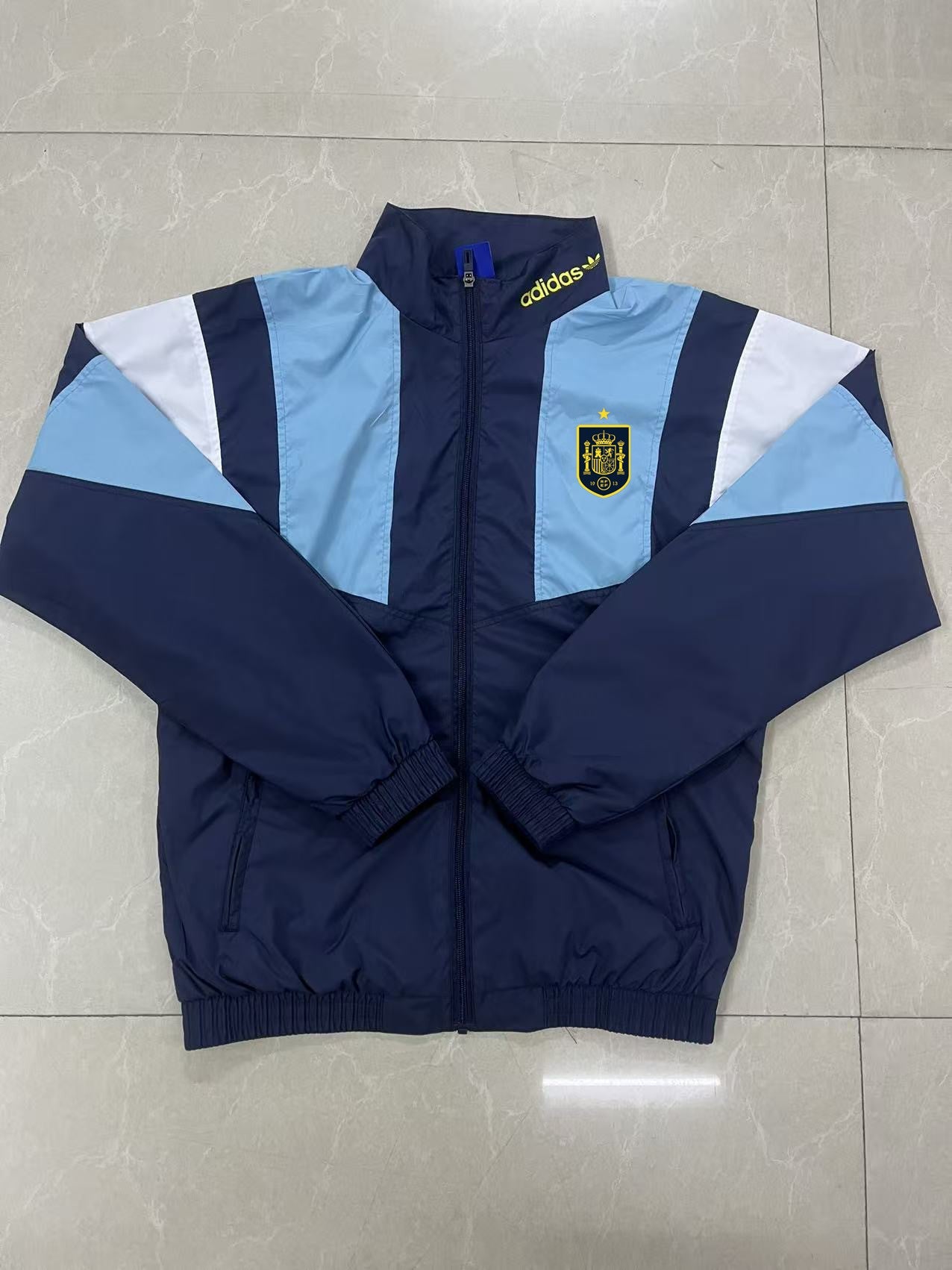 2026/27 Windbreaker Jacket - Dark Blue/White - front product view
