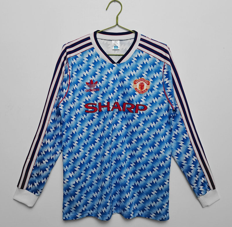 90/91 away retro football shirt