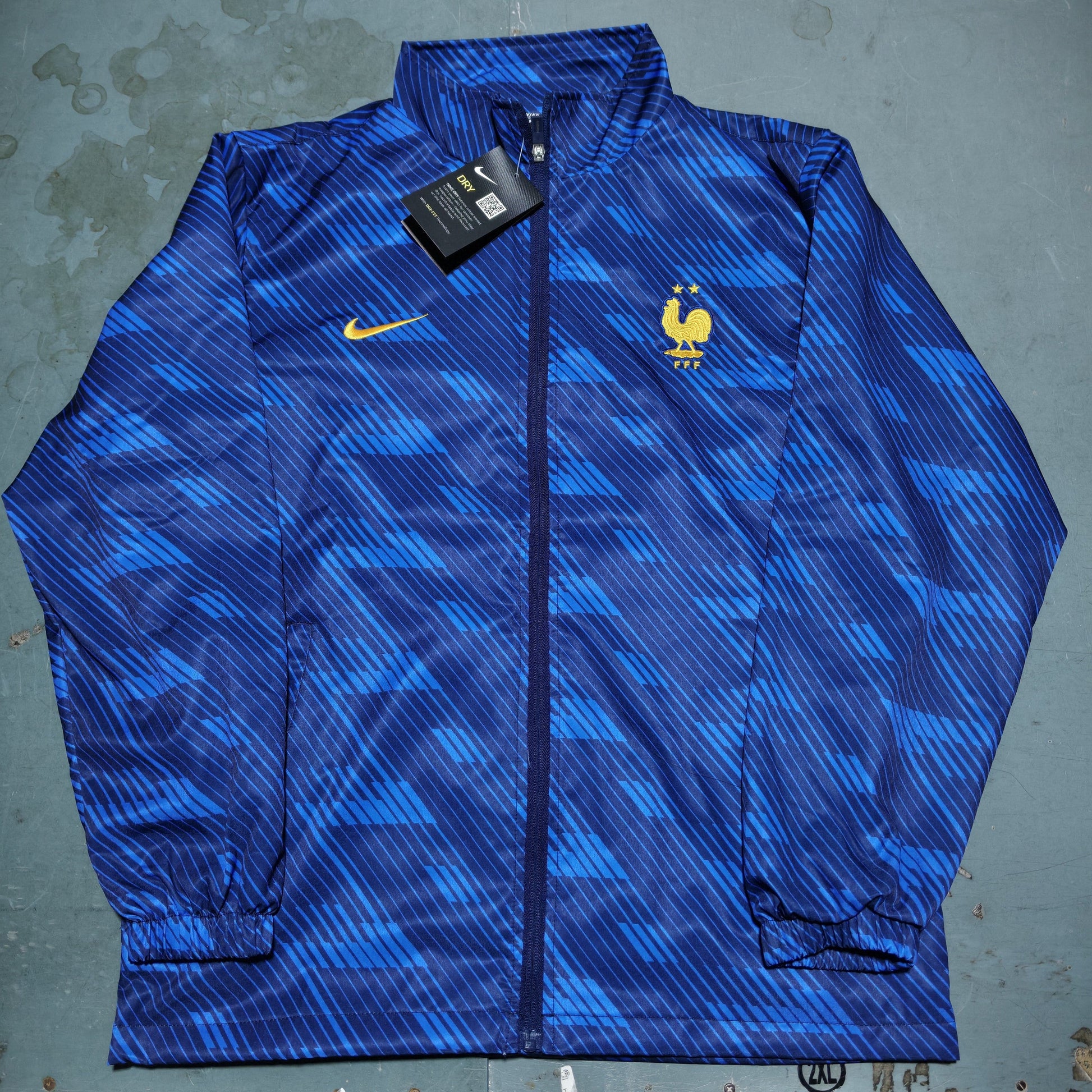 2026 Windbreaker Jacket - Blue - back product view