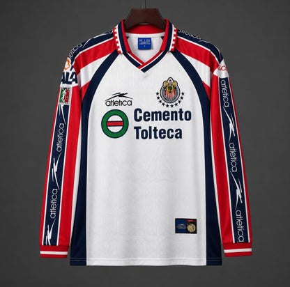 1999/00 Home Retro Shirt - Long Sleeve - front product view