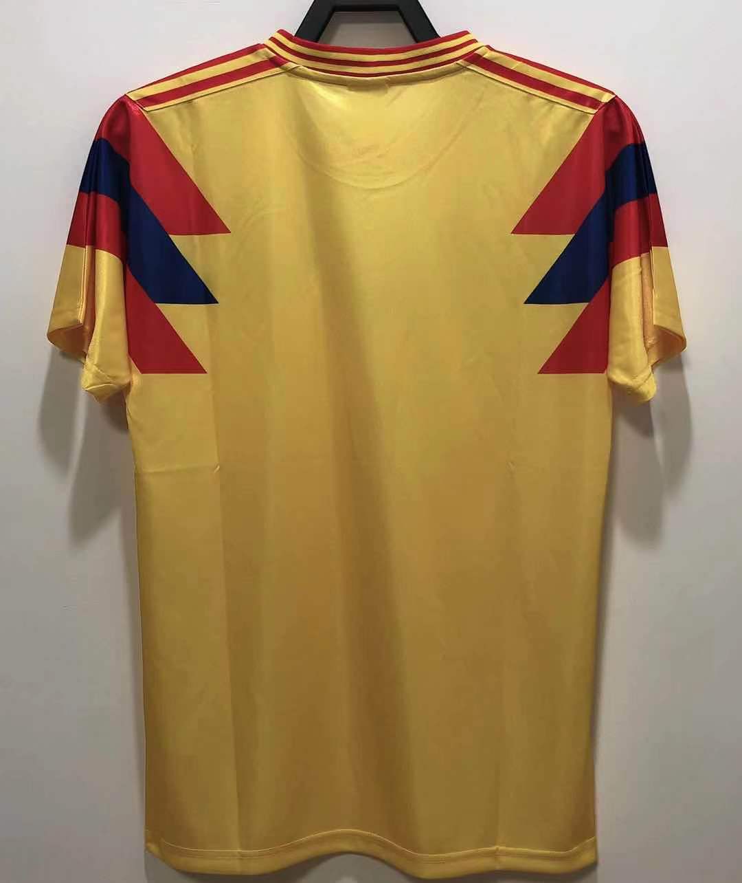 1990 away retro football shirt