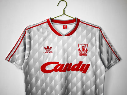 89/91 away retro football shirt