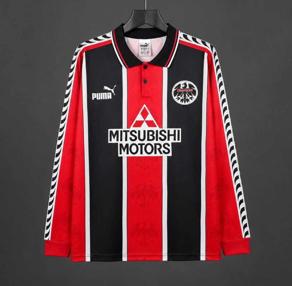 1995/96 Home Retro Shirt - Long Sleeve - front product view